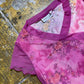 Influx Short Sleeve Top See Through Pink Purple 2000s y2k Fairy - M/L