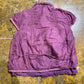 Purificacion Garcia Short Sleeve Silk Top Purple 2000s y2k - L