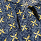 Promod Short Sleeve Top Blue Yellow 2000s y2k - L