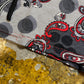 Cache Cache Short Sleeve Top Black Red 2000s y2k - M