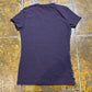 Roberto Verino Short Sleeve Top Purple 2000s y2k - L
