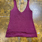 Amichi Sleeveless Top Pink Shiny 2000s y2k - S