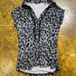 Morgan Short Sleeve Top Black Blue 2000s y2k - XS