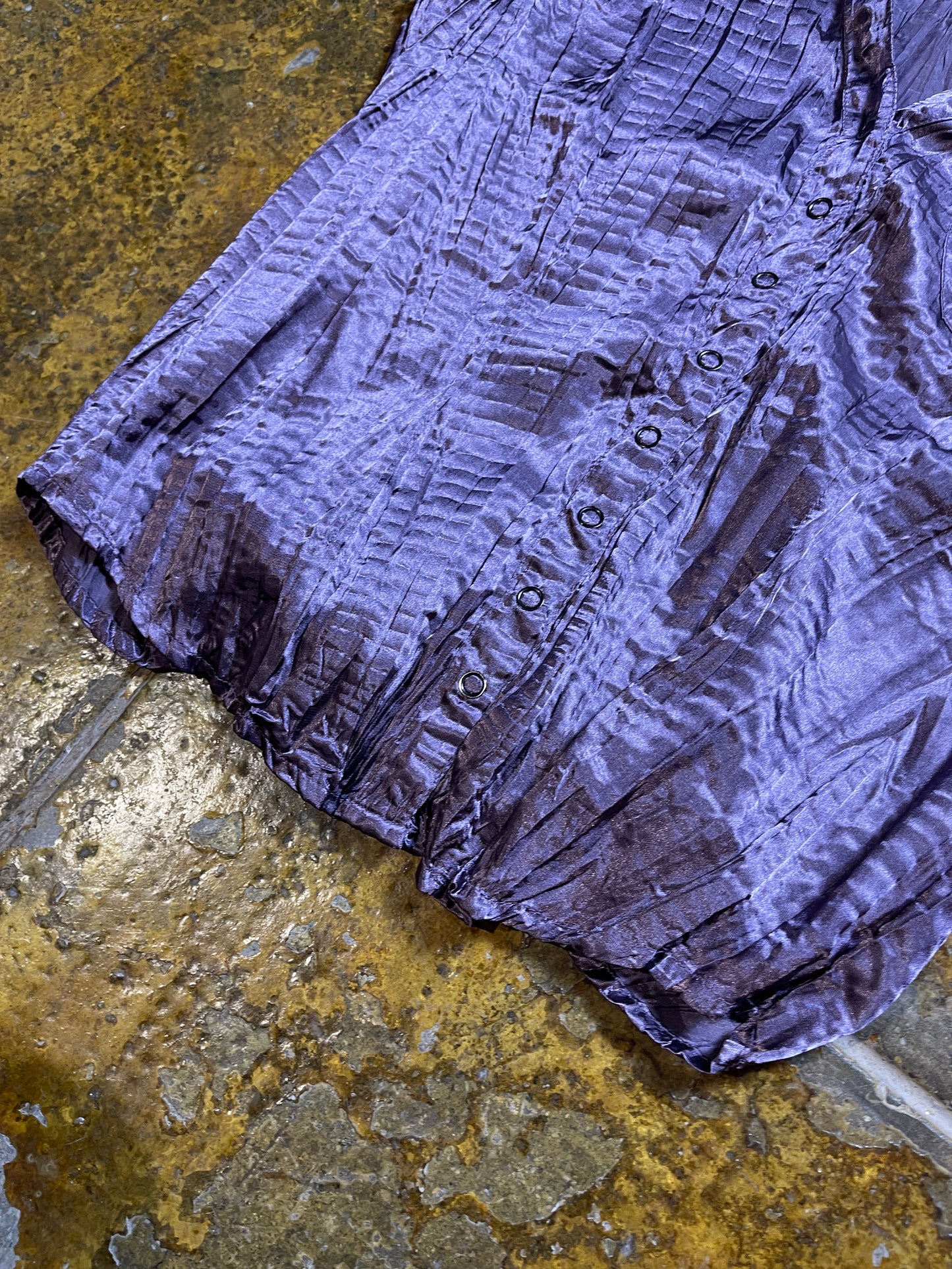 Xanaka Short Sleeve Top Purple 2000s y2k - XS/S