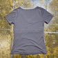 La Voila Short Sleeve Top Gray 2000s y2k - S