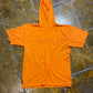 Fly Up Hooded T-Shirt Orange 2000s y2k - M/L