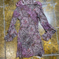 Ange See Through Summer Dress 2000s Purple y2k Fairy - S