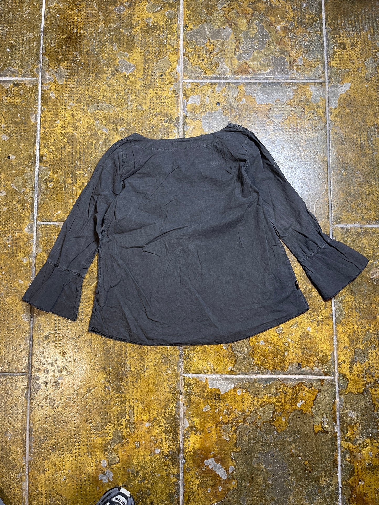 Fly Up Long Sleeve Top Gray 2000s y2k - S