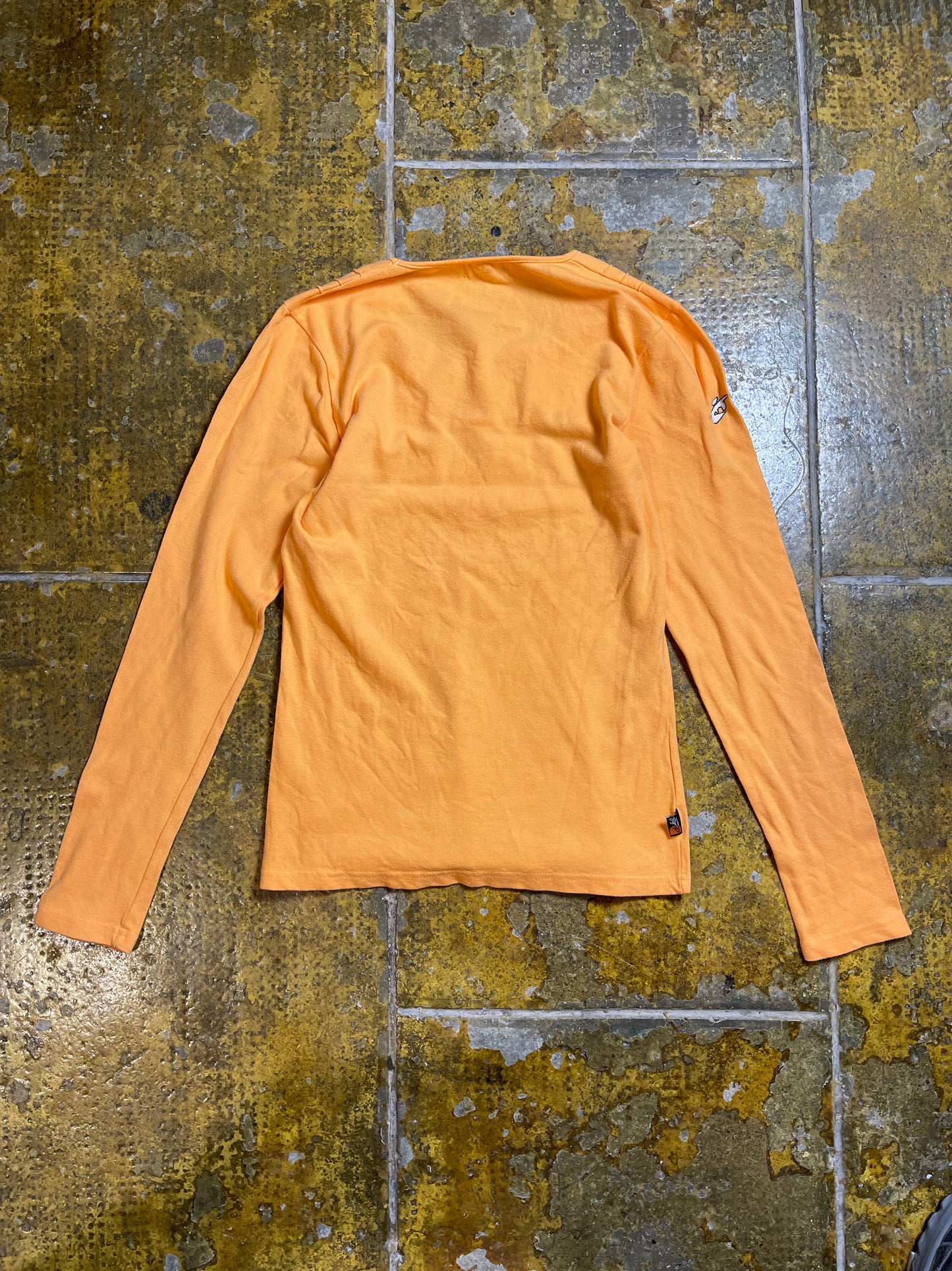 Fly Up Long Sleeve Top Orange 2000s y2k - S