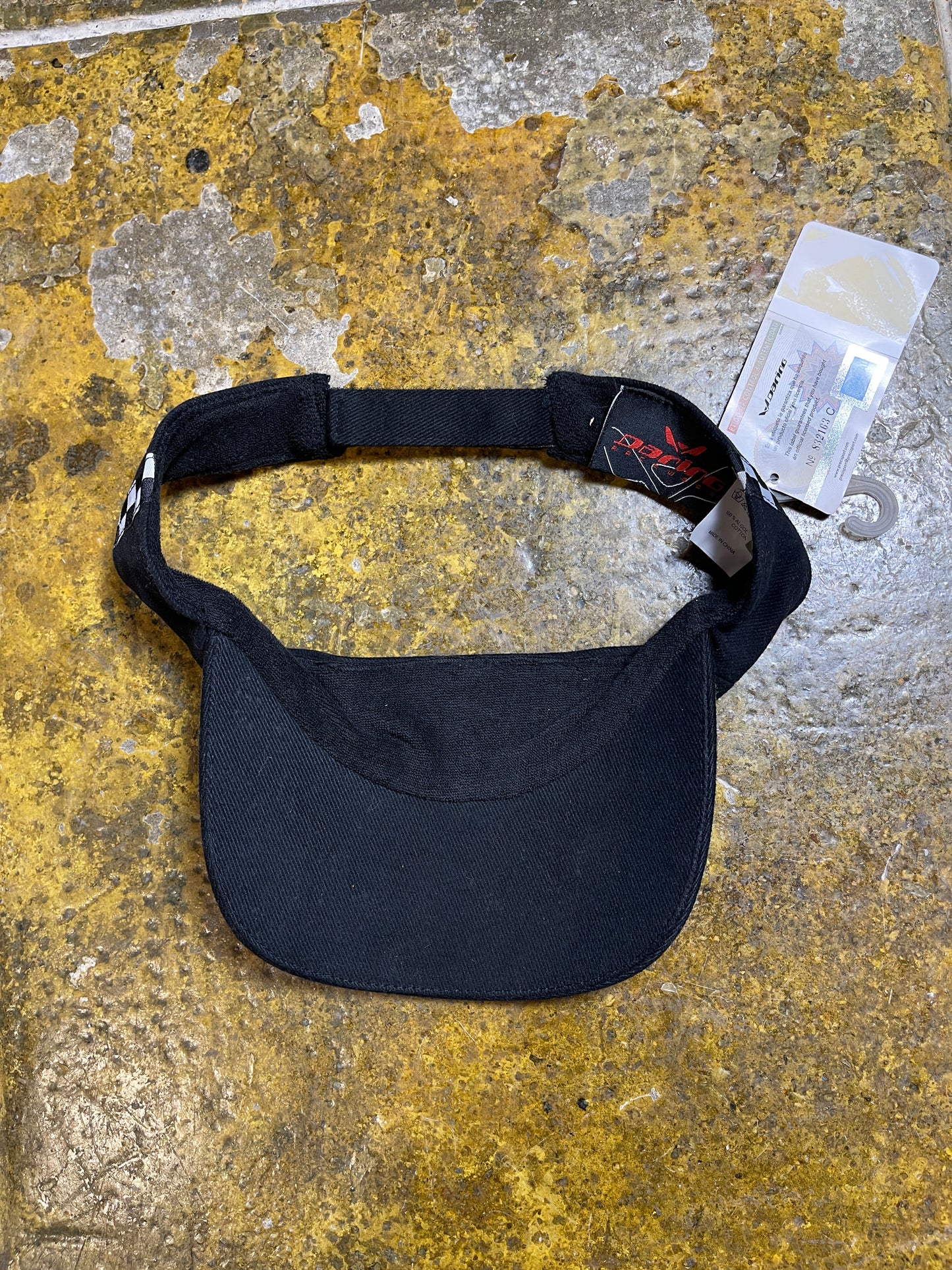Valentino Rossi 46 Summer Cap Yellow Black 2000s y2k Deadstock