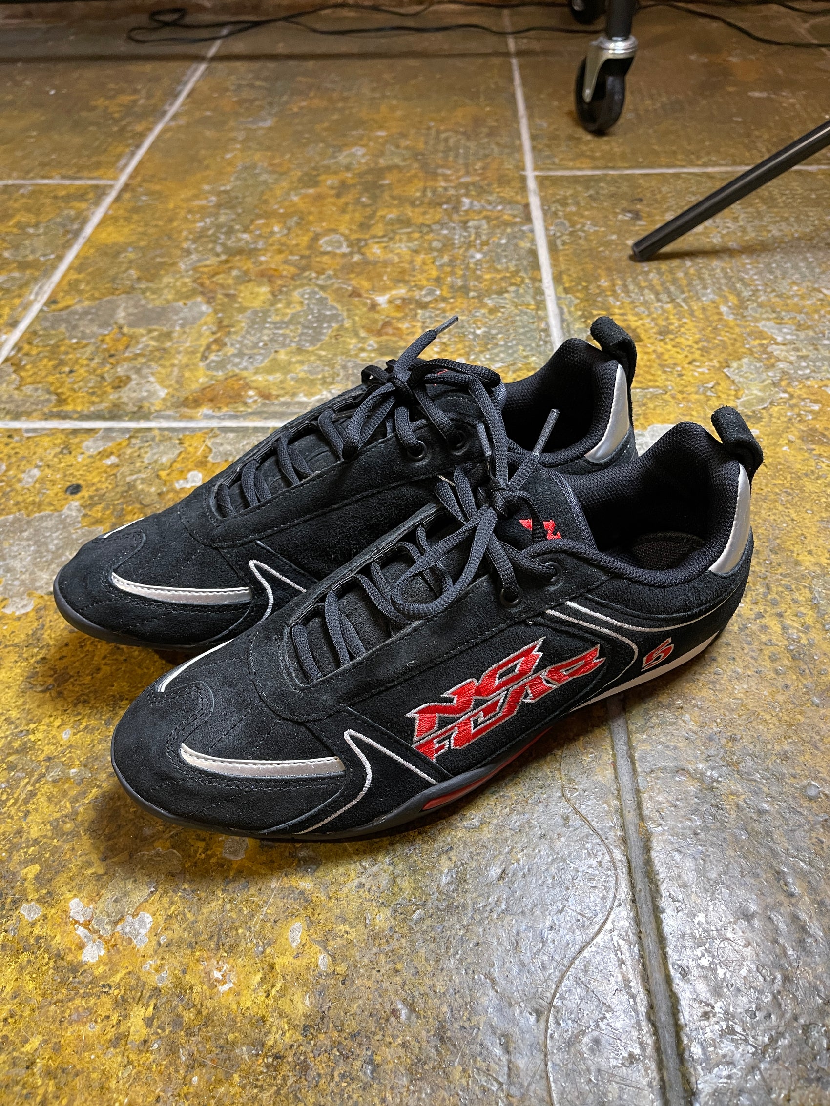 No Fear Sneaker Black Silver 2000s y2k - EU43
