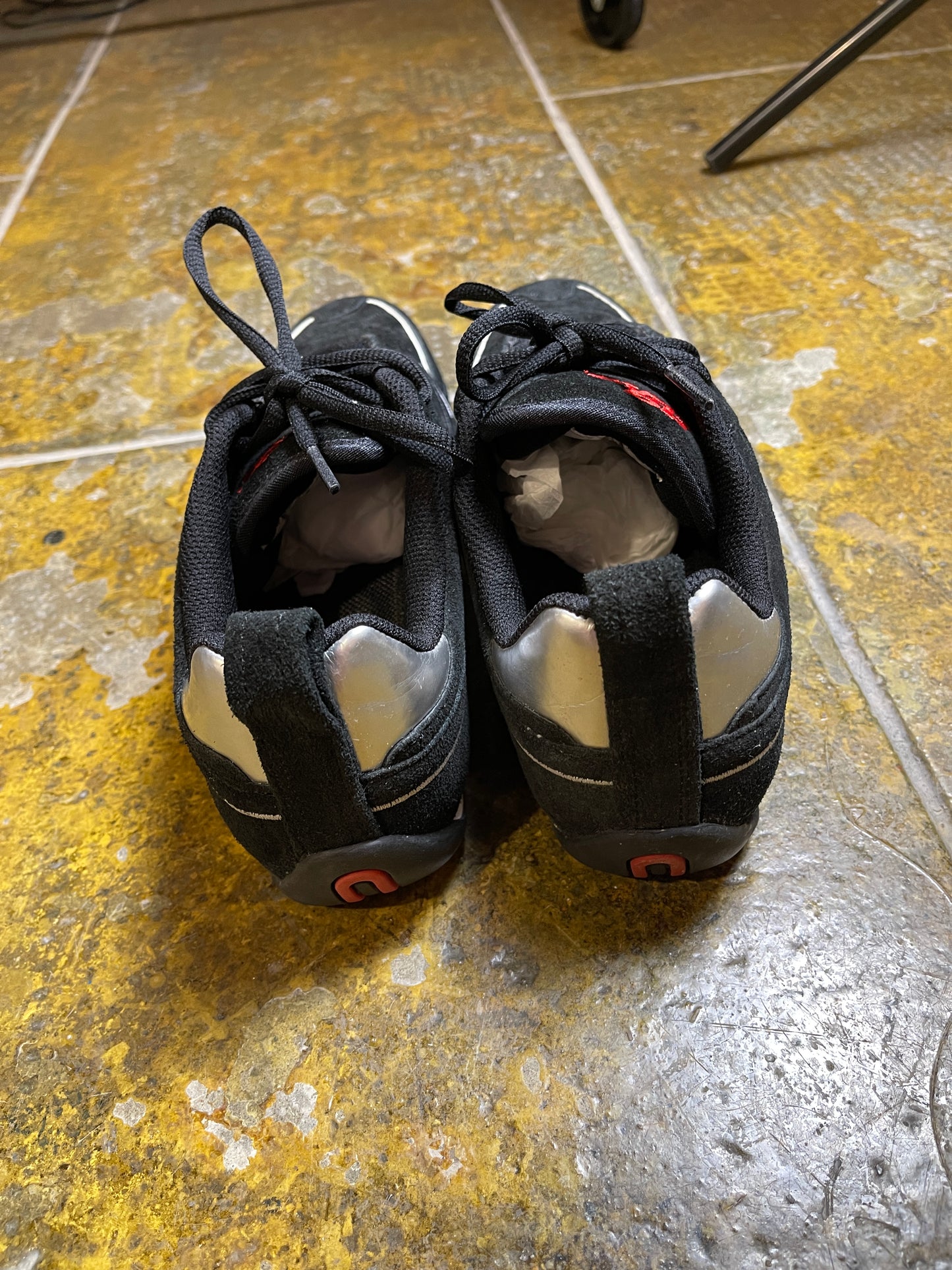 No Fear Sneaker Black Silver 2000s y2k - EU43
