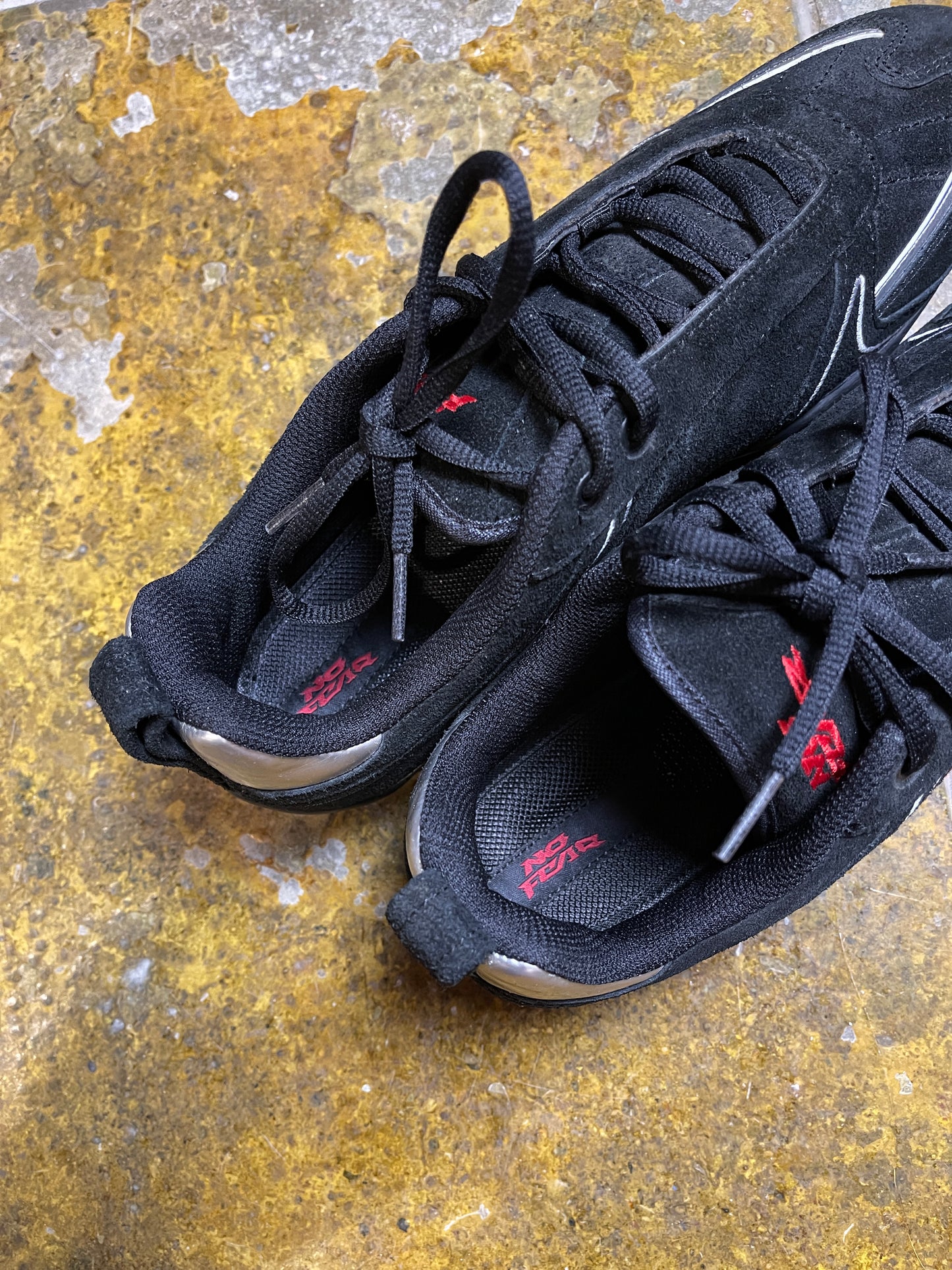 No Fear Sneaker Black Silver 2000s y2k - EU43