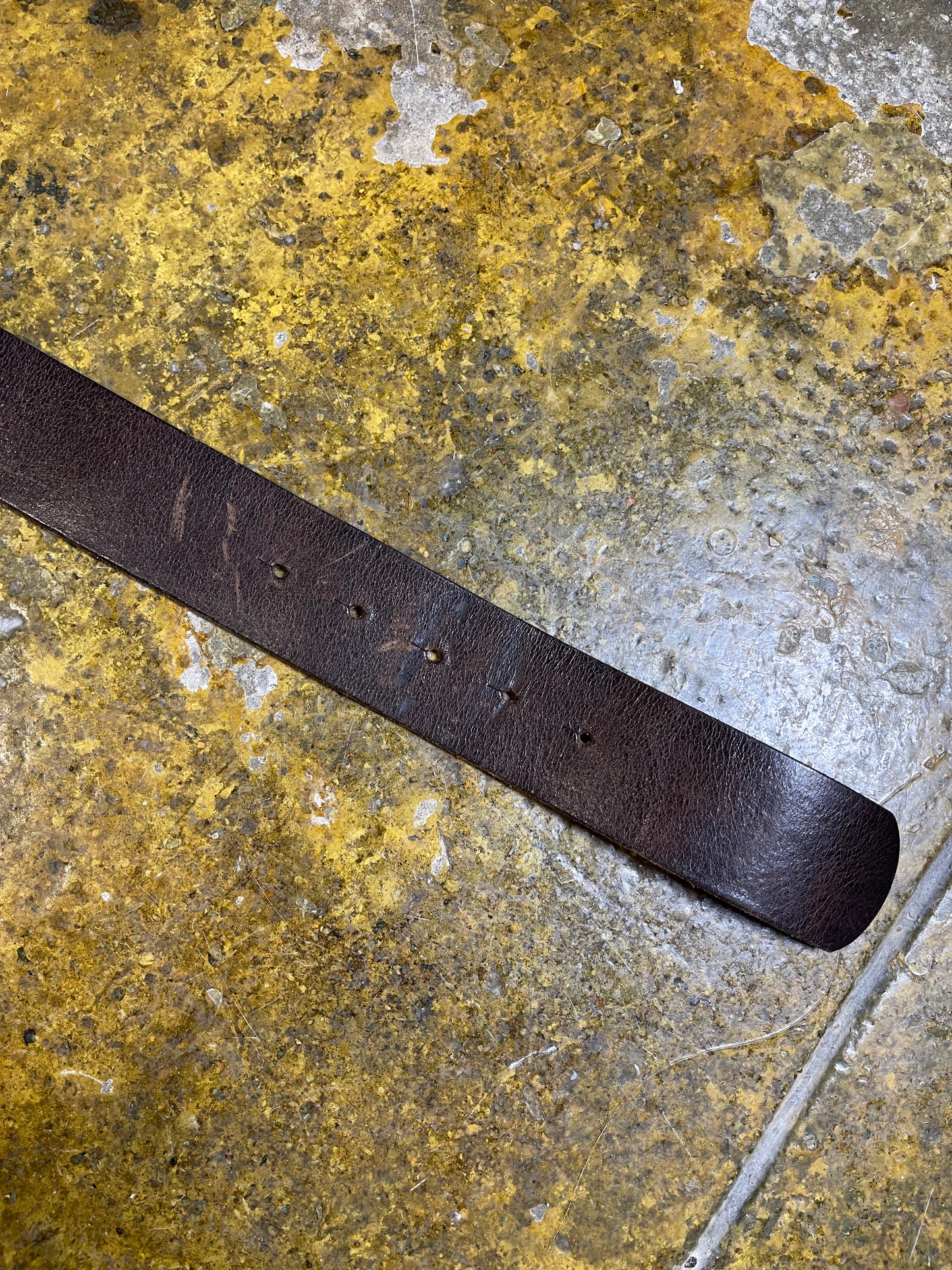 Diesel Leather Belt Brown 2000s y2k