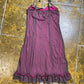 Ou Soleil Sleeveless Dress Gray Purple 2000s y2k Fairy - S