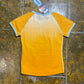Mistral Short Sleeve Top Orange Blue 2000s y2k Deadstock - L