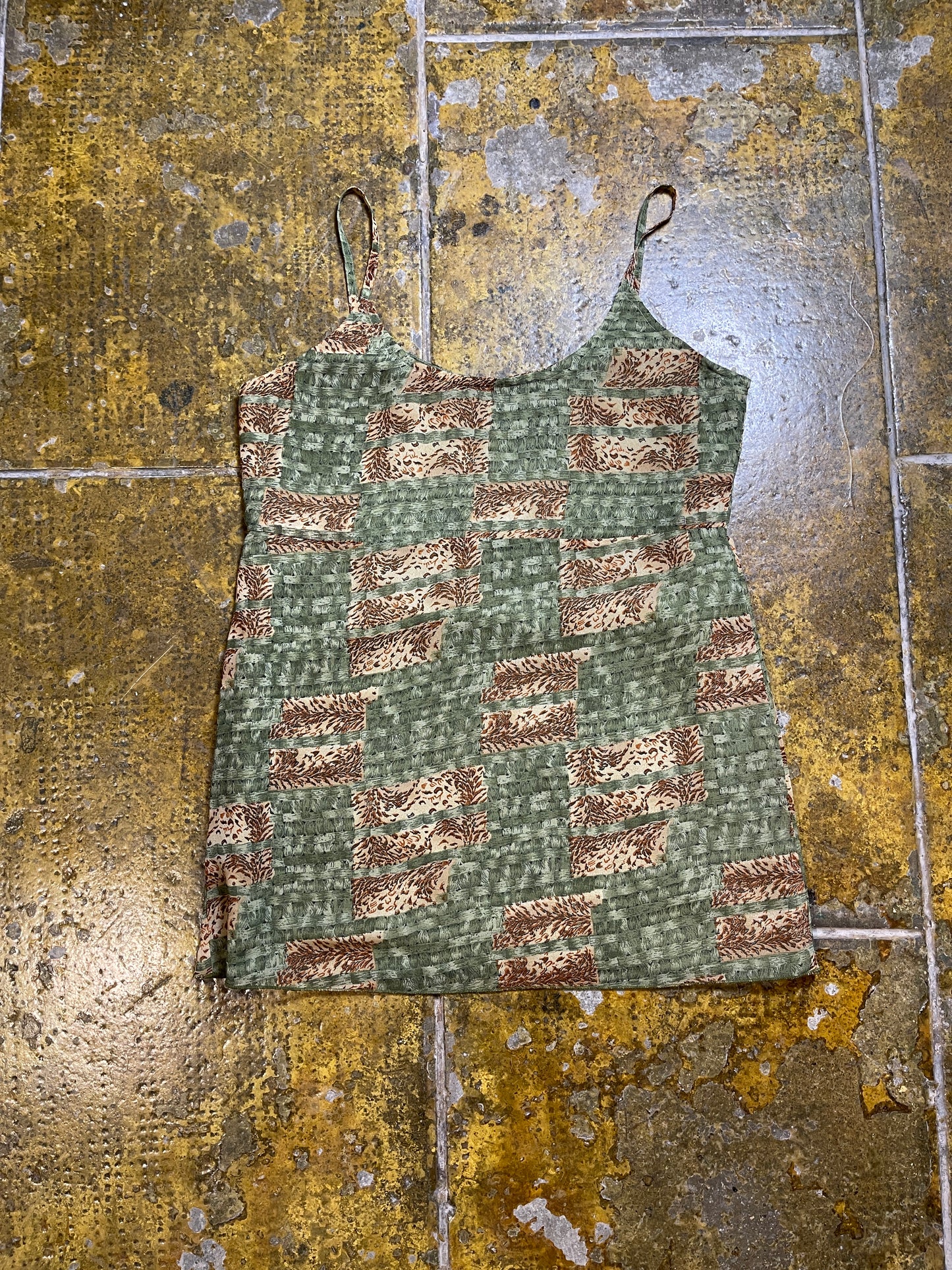 Liorina Sleeveless Top Green 2000s y2k - M/L