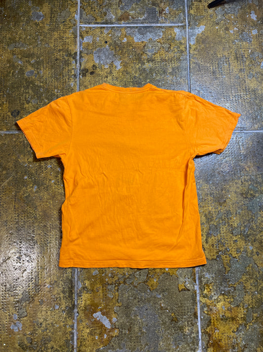 Nike FC Barcelona T-Shirt Orange 2000s y2k - M