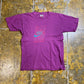Vintage Nike T-Shirt Purple 1980s - M