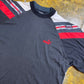 Vintage Puma T-Shirt Black Red 1990s - L