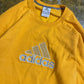 Vintage Adidas Sweatshirt Orange 2000s - M