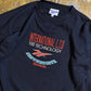 Vintage Reebok Sweatshirt Black 1990s - Xl