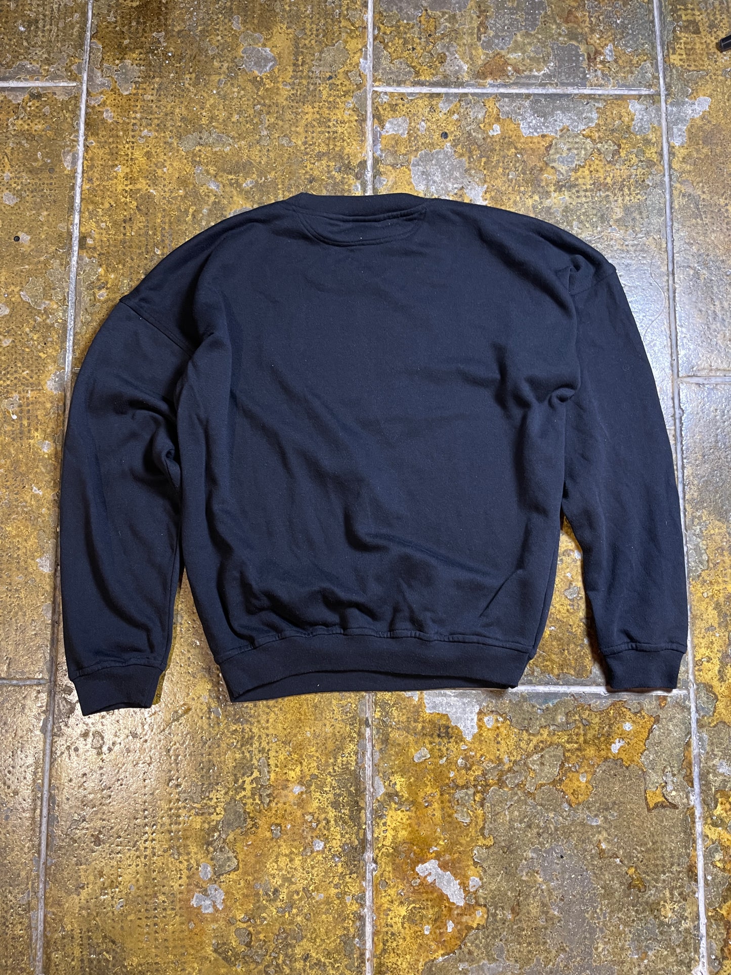 Vintage Reebok Sweatshirt Black 1990s - Xl