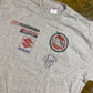 Vintage Jerzees Yoshimura Lucky Strike Michelin Suzuki T-Shirt Gray 1990s - L