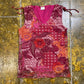 In Extenso See Through Sleeveless Top Red Pink 2000s y2k - XXXL