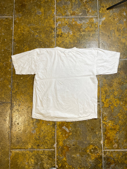 Vintage Santa Lucia Seguros Polar Bear Boxy T-Shirt White 1990s - XXL