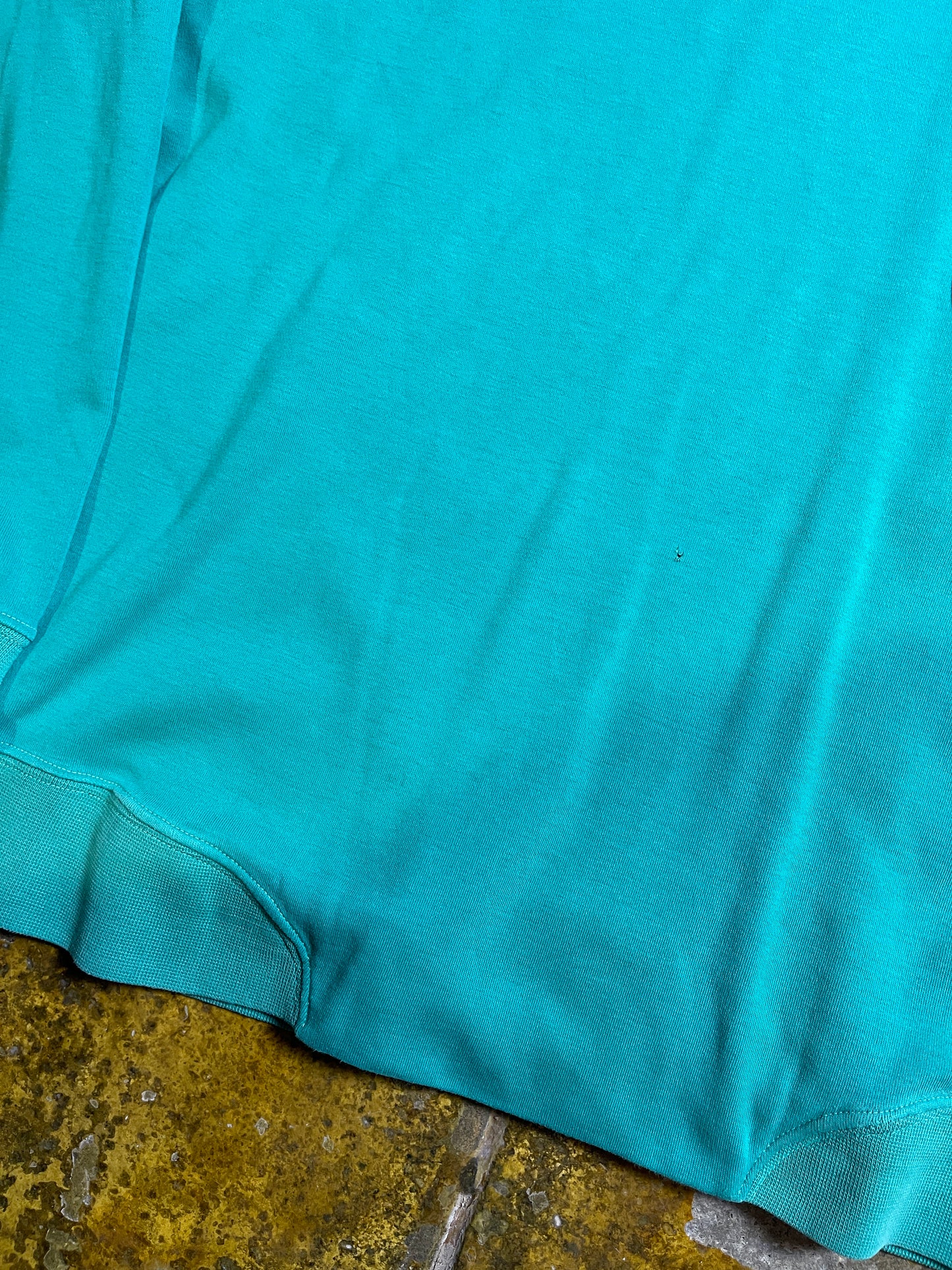 Vintage MCM Sweatshirt Turquoise Green 1990s - L