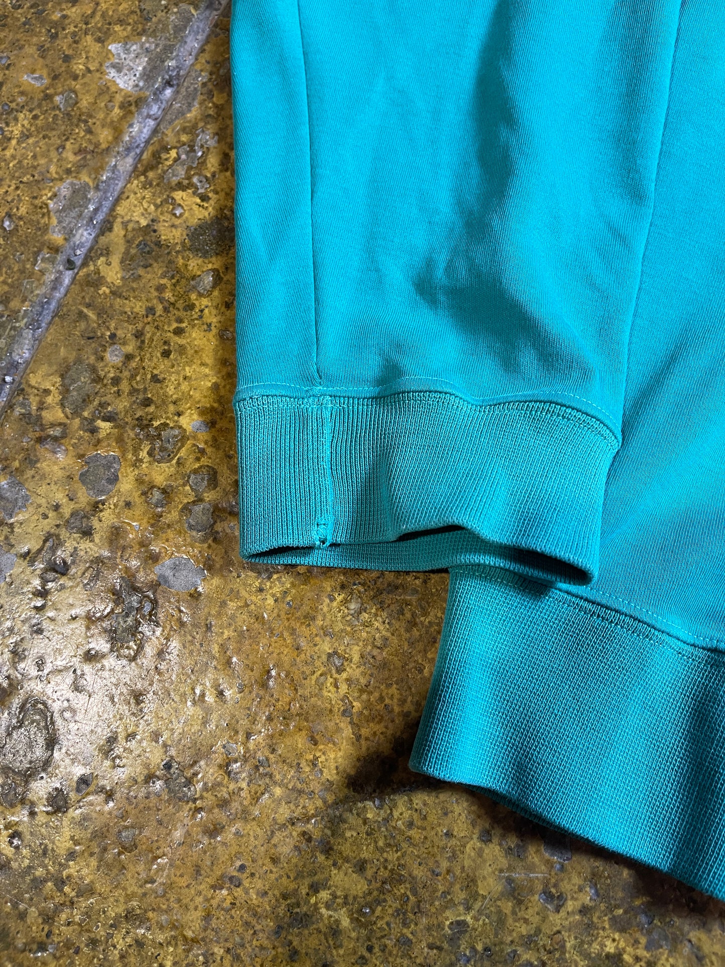 Vintage MCM Sweatshirt Turquoise Green 1990s - L