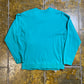 Vintage MCM Sweatshirt Turquoise Green 1990s - L