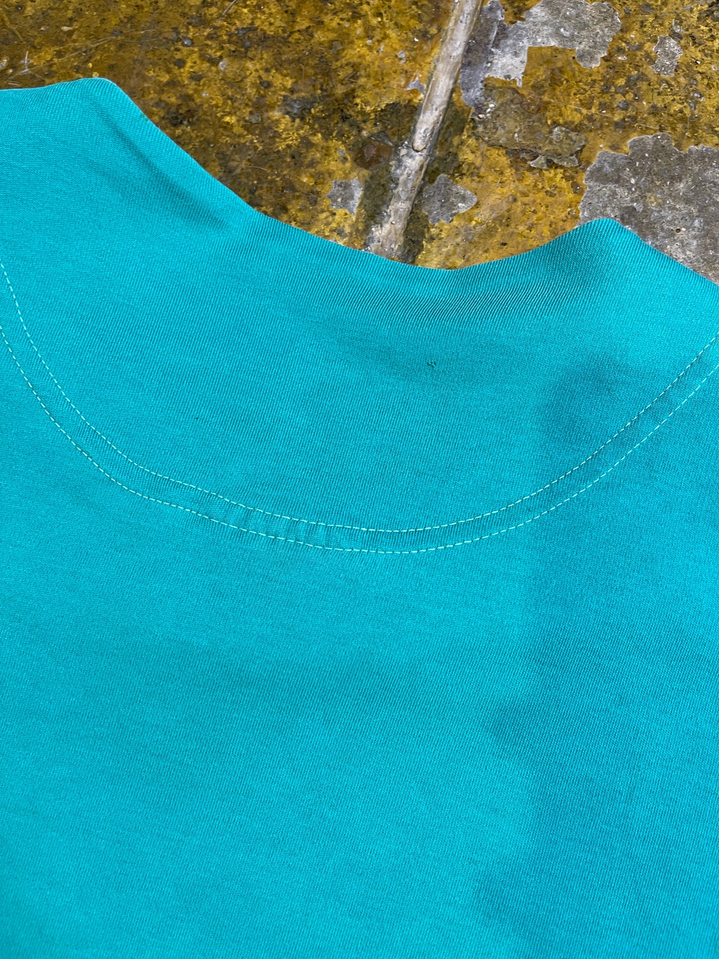 Vintage MCM Sweatshirt Turquoise Green 1990s - L