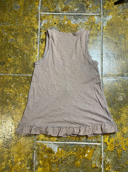 Esprit Sleeveless Top Brown 2000s y2k - M