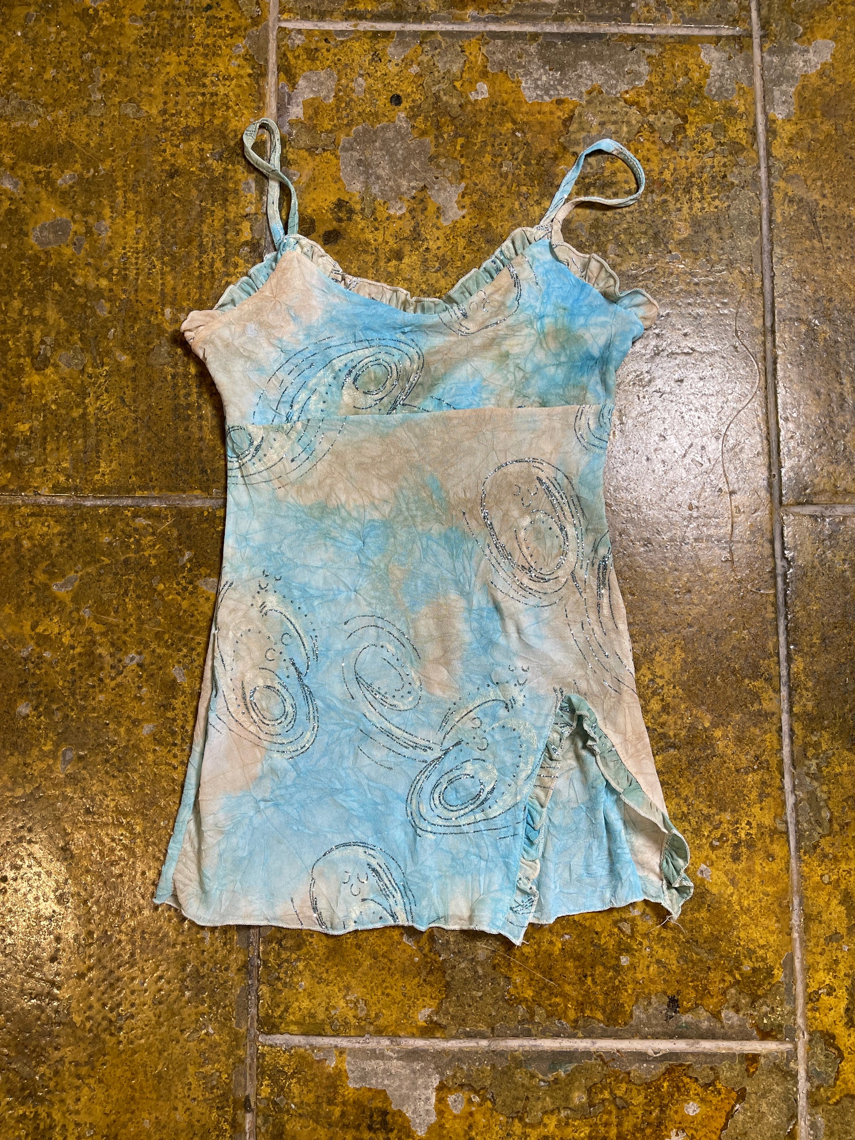 Cache Cache Sleeveless Top Glitter Fairy 2000s y2k - S