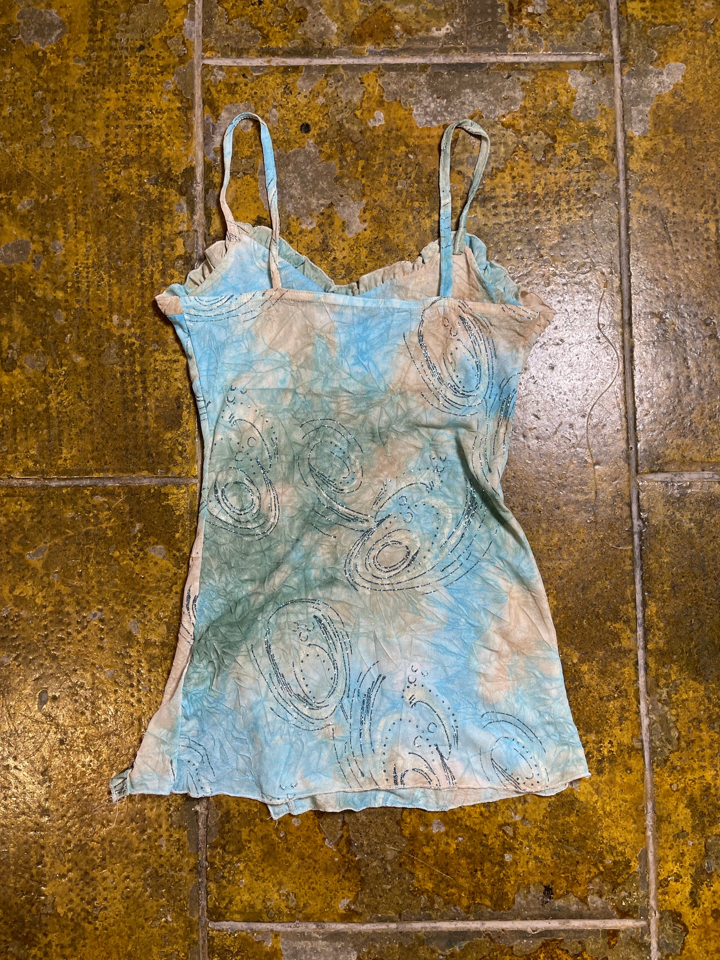 Cache Cache Sleeveless Top Glitter Fairy 2000s y2k - S