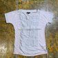 Adolfo Dominguez Short Sleeve Top Gray Cream - M