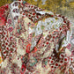Promod Long Sleeve Top Beige Multicolor 2000s y2k - L