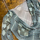 Xanaka Long Sleeve Top Brown Turquoise 2000s y2k - S