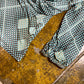 Xanaka Long Sleeve Top Brown Turquoise 2000s y2k - S