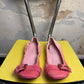 Louis Vuitton Denim Ballet Flats Pink - 38