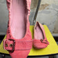 Louis Vuitton Denim Ballet Flats Pink - 38