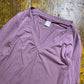 Camaieu Long Sleeve Top Purple 2000s y2k - S