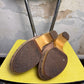 2000s UGG Australia Abbie Clog Suede Leather Brown - 39