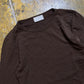 Selektiv Long Sleeve Top Brown 2000s y2k - M