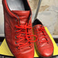 Gucci Miro Soft Leather Low Sneakers Red - 42