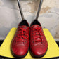 Gucci Miro Soft Leather Low Sneakers Red - 42