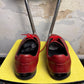 Gucci Miro Soft Leather Low Sneakers Red - 42