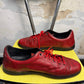 Gucci Miro Soft Leather Low Sneakers Red - 42